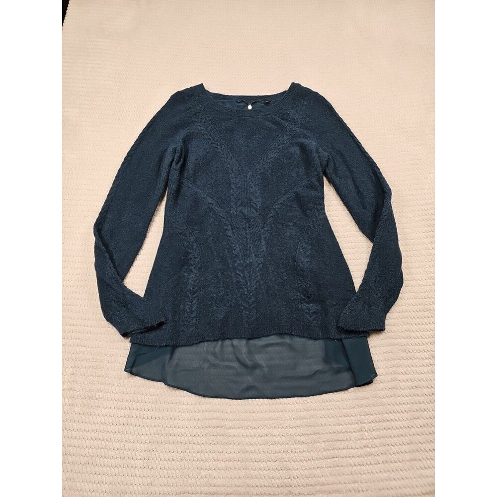 Knitted & Knotted Sweater Womens Large Wool Alpaca Blend Casual Office Dress
